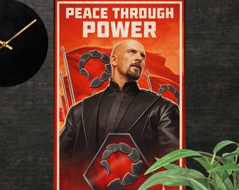 Kane Brotherhood of NOD Flag - Retro Command and Conquer Banner - RTS - TTRPG Inspired Wall Art - Gamer Room Decor