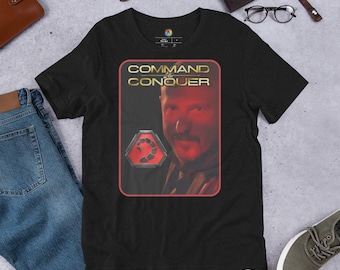 Shirt - Command and Conquer - GDI vs NOD. Abandonware, Retro, Vintage Video Game. Old games. Nostalgia Gaming. Game Merch, gamer gift.