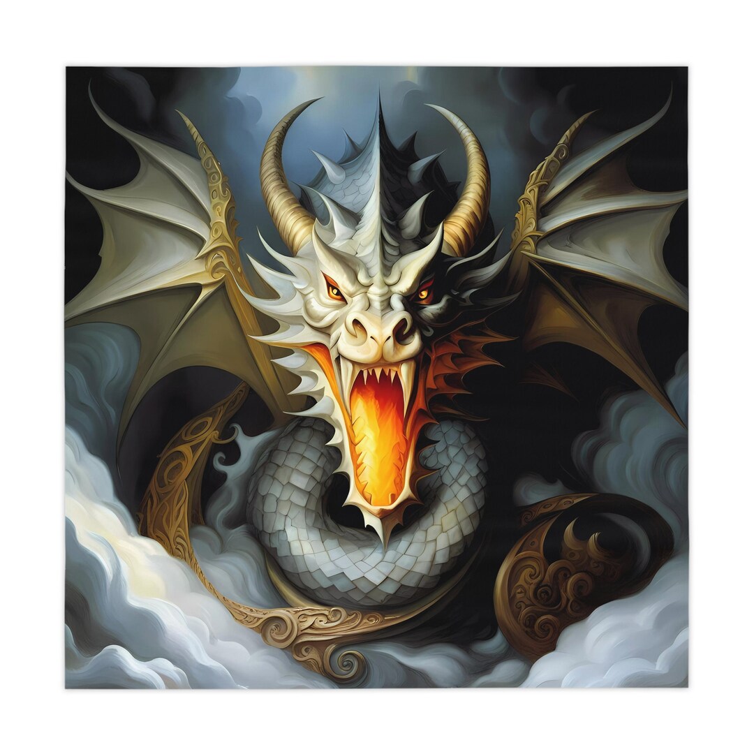 DND Tablecloth Tabletop Roleplaying Game Table Cover, RPG Dungeon