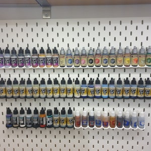 Skådis Pegboard Army Painter/Vallejo Bottle Rack