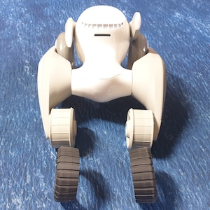 Micheloona: Bakhjul/däck med slitbanor till Loona Pet Robot för att öka greppet på ojämna ytor. bild 7