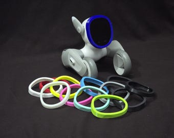 Loonaband: Modernt ansiktsskydd för Loona Pet Robot för att skydda ansiktet med stil.