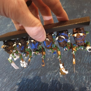 Movement trays for magnetised cavalry bases in miniature games /wargaming / rank & flank / miniature games