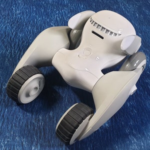 Micheloona: Bakhjul/däck med slitbanor till Loona Pet Robot för att öka greppet på ojämna ytor. bild 6