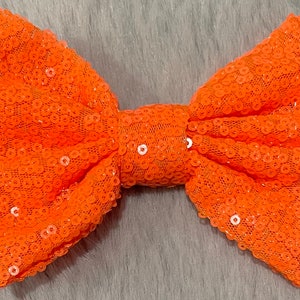 Orange Princess Bow