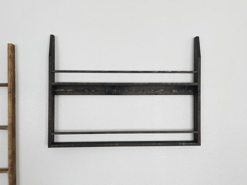 Wall Mounted Plate Rack Hanging Book Shelf Cutting Board Etsy UK