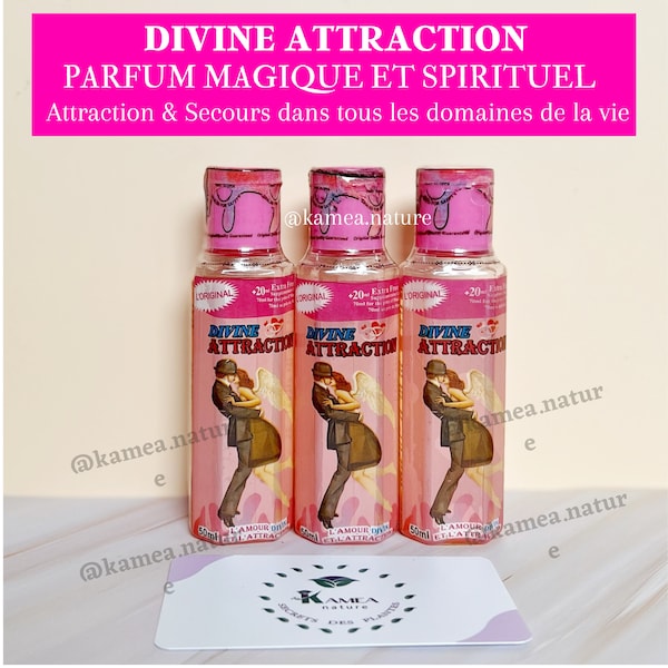 Parfum spirituel DIVINE AMOUR ATTRACTION 50ml