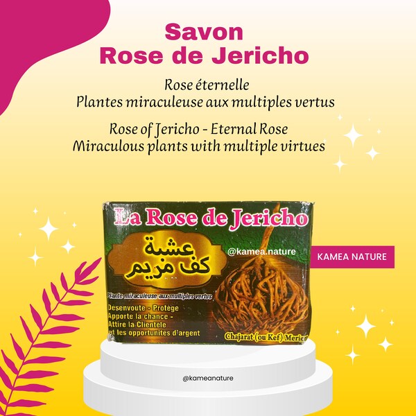 ROSE OF JERICHO soap miraculous plant spiritual soap