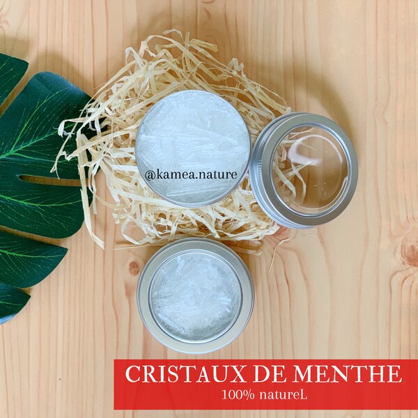 Cristaux de menthe