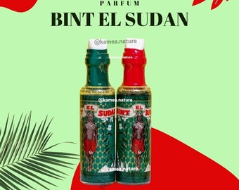 Bintou Bint El Sudan Red and Green Perfume - 45g x 2 (Content 12ml x 2)