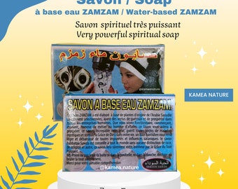 Savon à l’eau ZamZam très puisssant