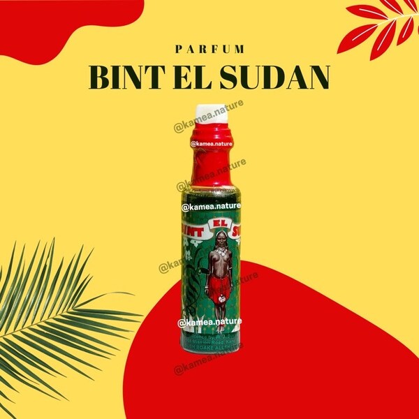 Parfum Bint El Sudan Rouge -  Parfum Bintou - 45g (Contenu 12ml)