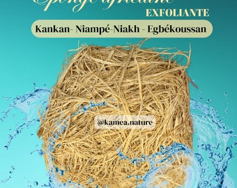 Eponge africaine exfoliante, Kankan, Niampé-Niakh - Egbékoussan