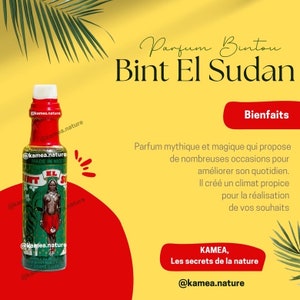 Parfum Bint El Sudan Rouge Parfum Bintou 45g Contenu 12ml image 2