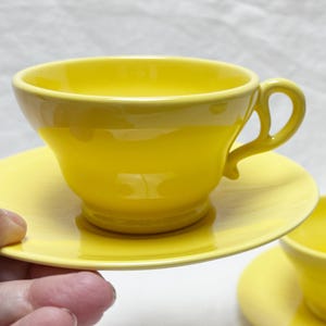 Franciscan El Patio Yellow Dinnerware Gladding-McBean MCM. 18 Pieces.