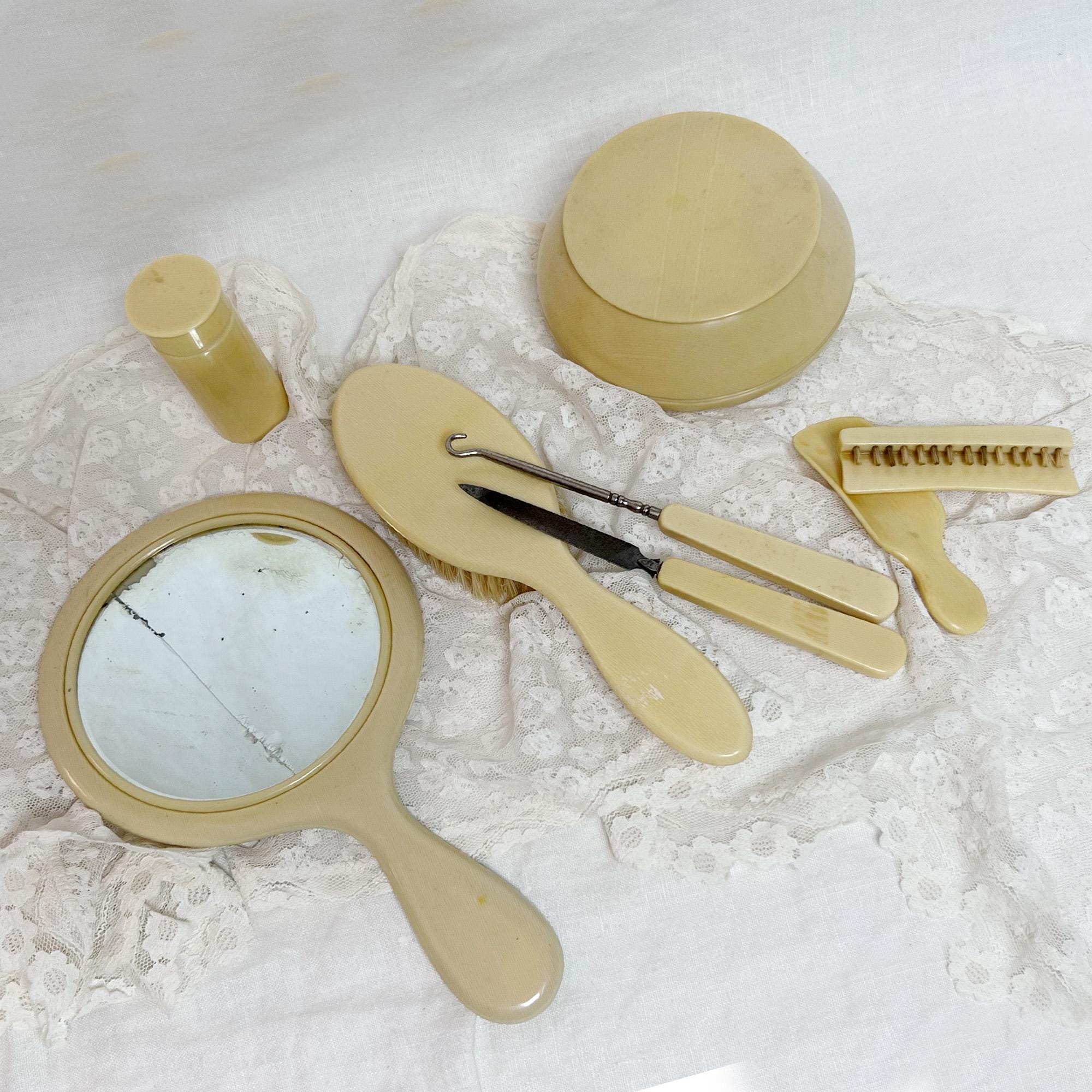 Antique French Victorian Hair Brush - Etsy