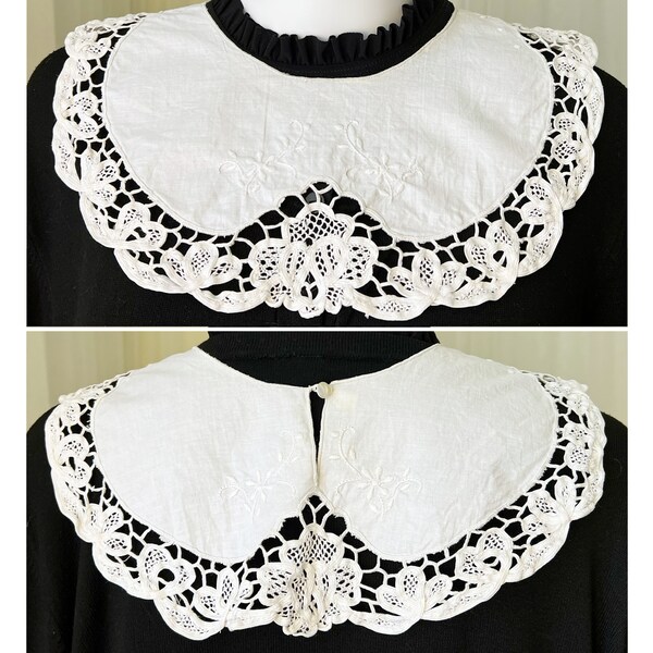 Vintage Lace Collar Etsy