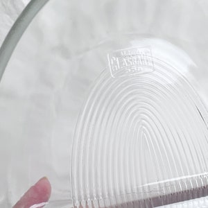 USA Glasbake Divided Baking Dish 9-inch Oval W/ridged Detail. 1950s