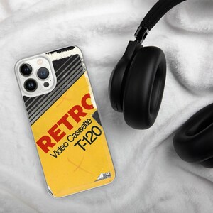 90s iPhone Case, Retro VHS Tape Cover