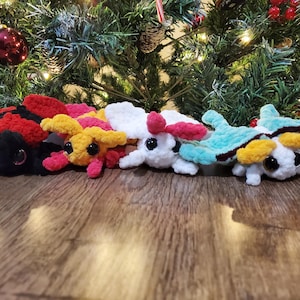 Insects, moths, butterflies, crocheted winged beauties