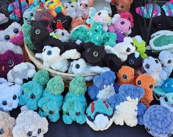 Miniature Keychain Poké friends