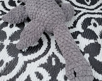 Plesiosaur crochet PATTERN ONLY, beginner, dinosaur