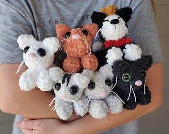 Cat Crochet Pattern: Easy Beginner-Friendly Plushie (PDF ONLY)
