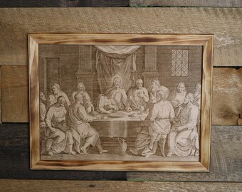 Engraving of The Last Supper