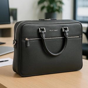Porte-documents en cuir fait main moderne pour homme, sac d'ordinateur portable, porte-documents pour femme, sac à dos pour professionnels, sac messager, sac de bureau