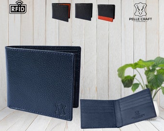 Personalised Wallet Premium Quality Leather Men's Wallet | Gift For Him | Anniversary, Groomsmen, Birthday, Graduation Gift, Christmas Gift