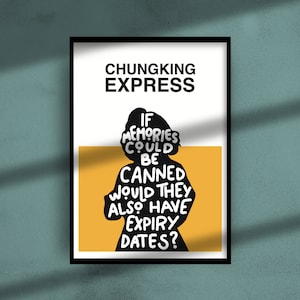 Printable Chungking Express Movie Quote Wall Art | INSTANT DIGITAL DOWNLOAD | Print at Home | gifts for movie lovers | Wong Kar-wai