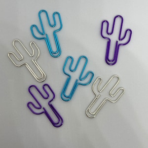 Joli trombone métallique de couleur avec carte de soutien Cactus, succulentes du désert
