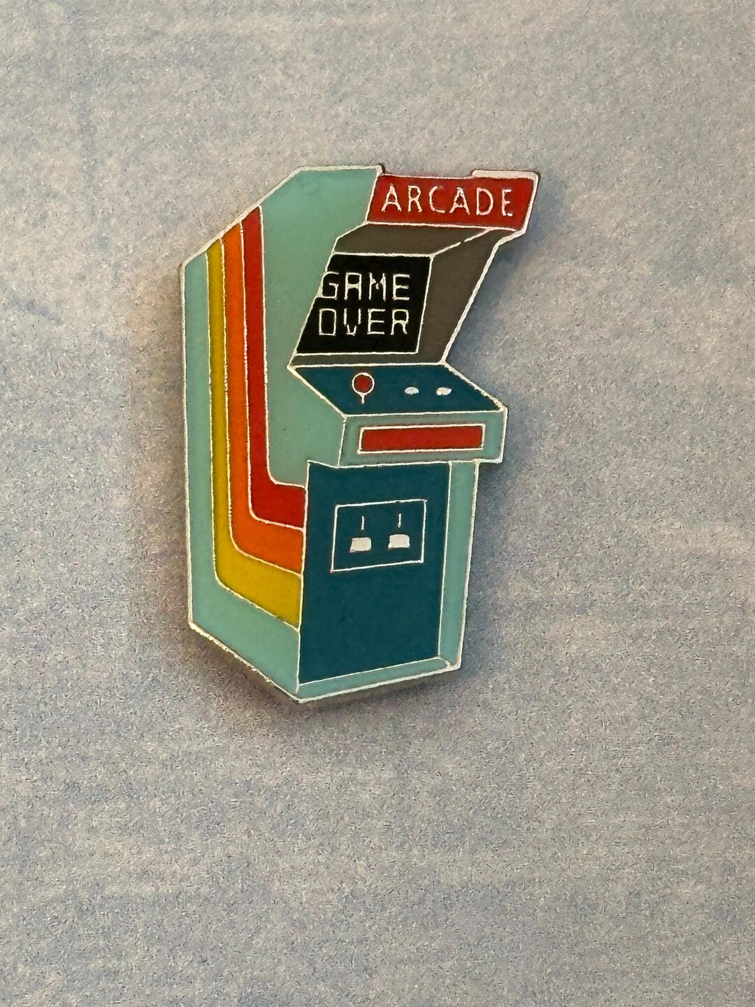 Arcade Map Pin Retro Arcade Game Enamel Pin Badge: 80s/90s Nostalgia - Etsy