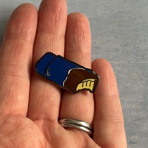 Jaren &#39;80 Jaren &#39;90 kind vintage retro reversspeld emaille badge chocolade ijs ijs snoep snoep lekkernijen chocolade aanwezig cadeau jeugdherinnering dessert