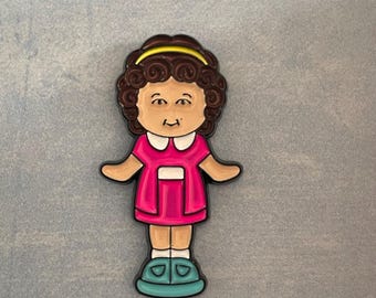 Polly Pocket Inspired Enamel Pin lapel badge: 80s/90s Nostalgia Gift
