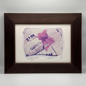 Vintage Mixed Media Painting Signed