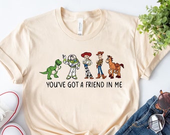 You've Got A Friend In Me Toy Story Shirt, Toy story shirt, toy story, toy story t shirt, disney shirt, disneyworld shirts, buzz lightyear