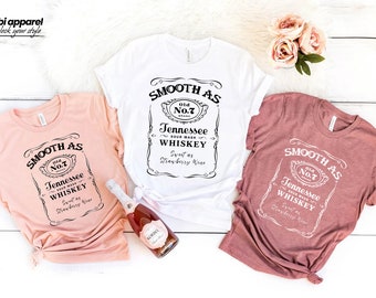 Smooth As Tennessee Whiskey Shirt, Matching Shirts, Family Trip Shirts, Family Trip Matching Outfit,
