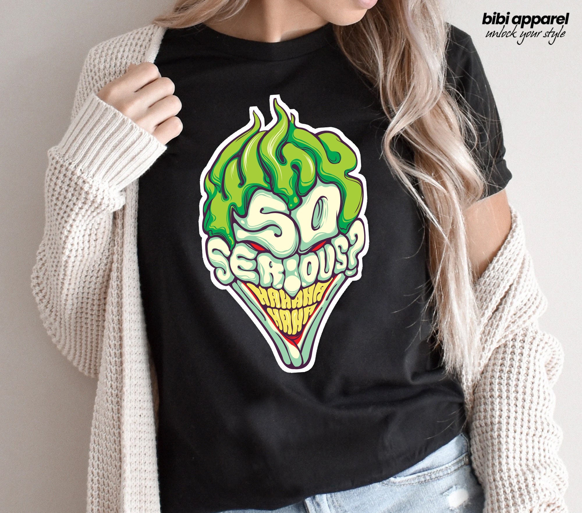 Discover Why So Serious Joker Halloween T-Shirt