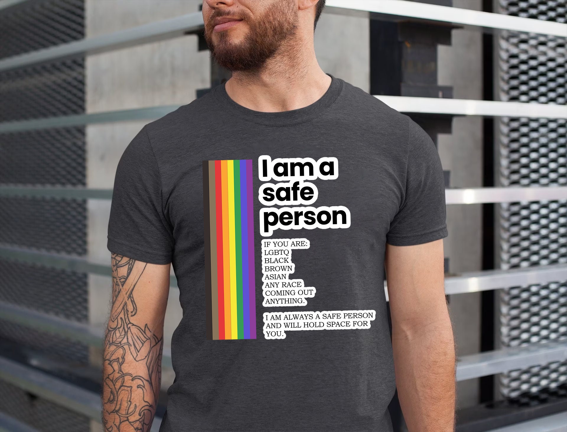 Discover Ally Shirt, Safe Person Shirt, LGBTQ Ally T Shirt, LGBT T Shirt For Ally, Safe Space Pride Shirt, Ally Gift, Rainbow Tshirt, Equality