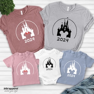 Disney Castle Family Shirt, Disney Vacation Shirt, Retro Castle 2022, Disney Mickey Minnie Shirt, Disneyland shirt, Magic Kingdom Shirt