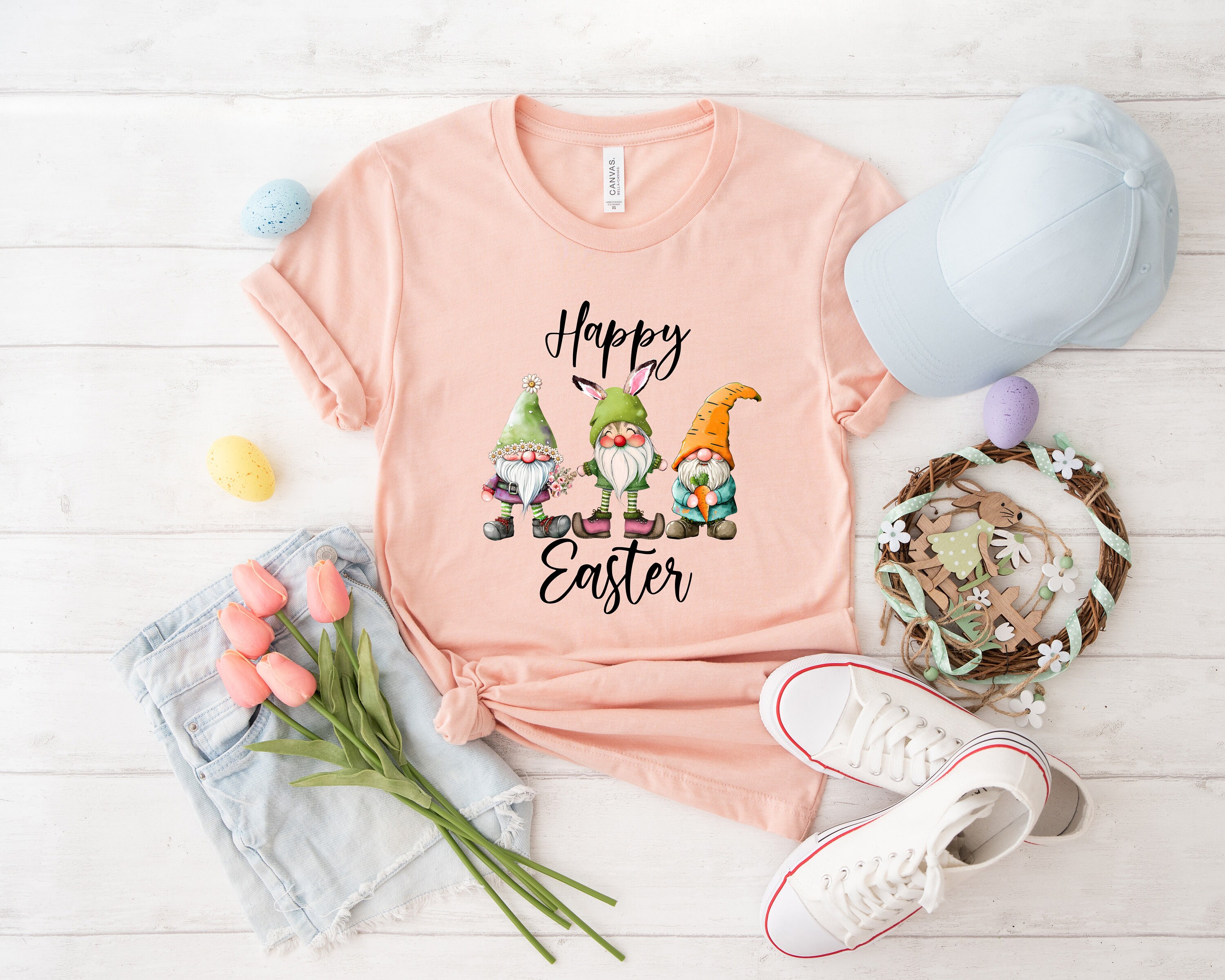 Discover Happy easter gnome shirt, easter gnome shirt, gnome T-Shirt