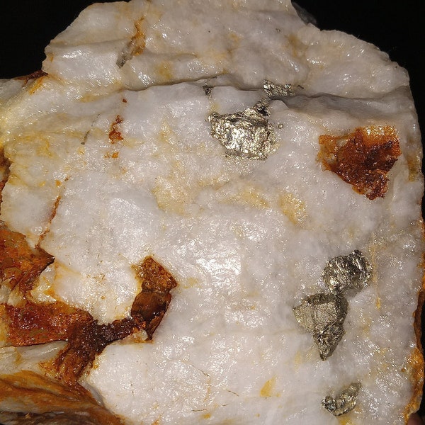 Exotic Gold/silver/platinum/palladium/rhodium quartz ore!