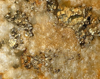 RARE Gold Platinum ore. White gold! Rare platinum group specimen.