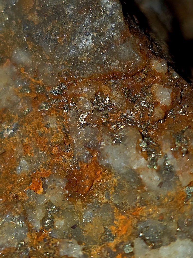 Ancient Earth Alchemy Native Gold Ore in Quartz Matrix | Raw Elemental ...