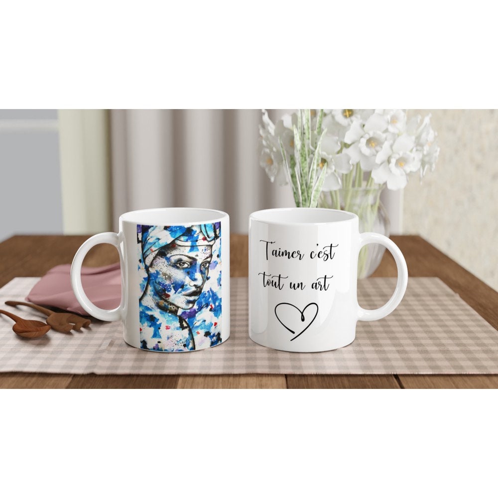 Mug Valentine's Day Sil, Loving You Is An Art