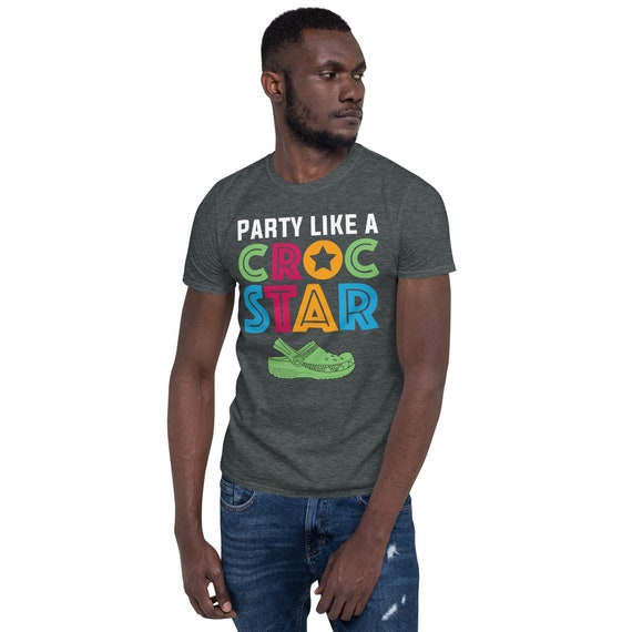 Party like a croc star shirt Clearance
