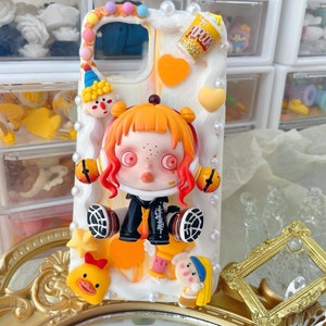 Decoden Phone Case, Sports Girl Theme for All Brand Phone Case, Fake Cream Phone Case, Decoden Case for Samsung Android