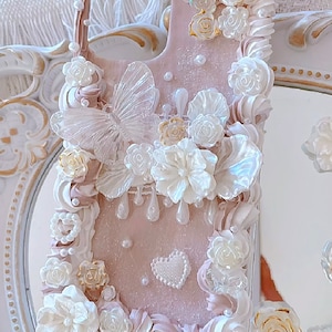 iPhoneアクセサリー cake Strawberry Cake Decoden Phone Case for All Brand, Kawaii