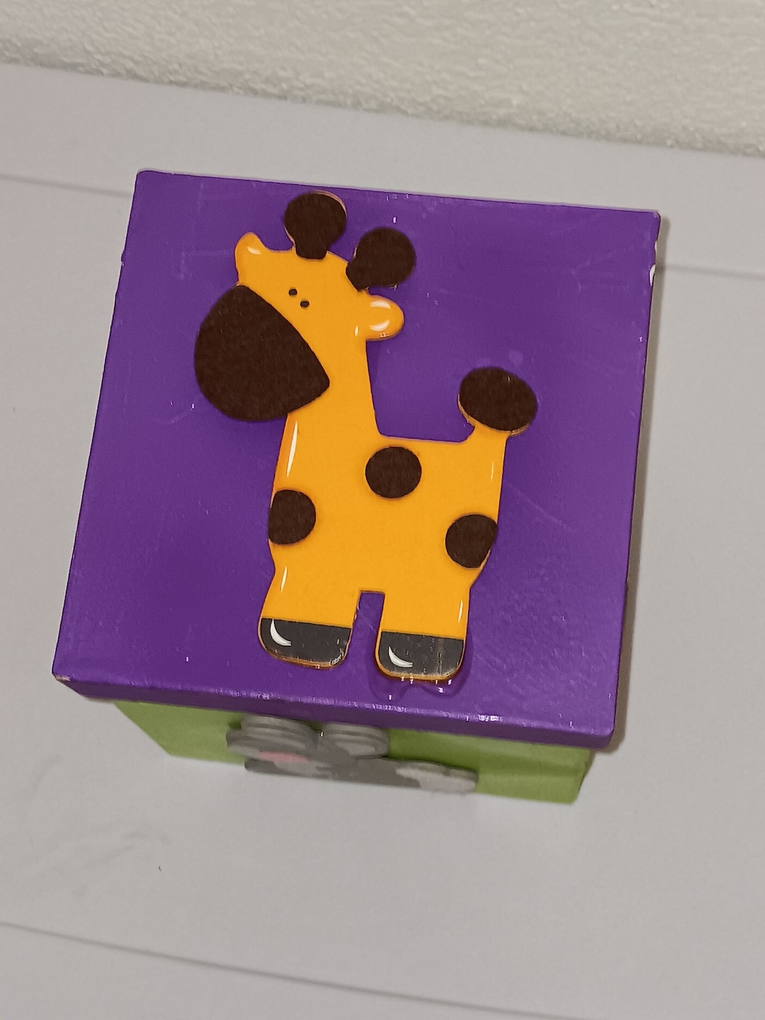 Zoo Animal Gift Box Whimsical Vibrant Colors Includes A Giraffe zoo-animal-gift-box-whimsical-vibrant-colors-includes-a-giraffe